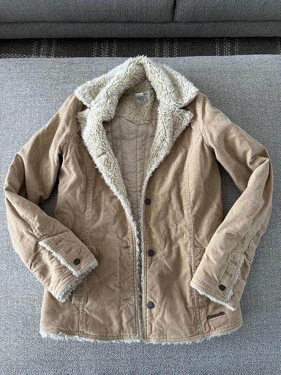 Abercrombie & Fitch Jackets & Blazers - Y2K Abercrombie & Fitch Girls XL Button Down Faux Fur Jacket, (Fits like an XS)